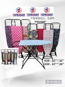 Adjustable Foam Ironing Boards - 32" & 36" Random Designs