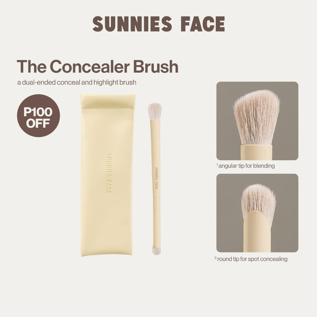 Discount on Sunnies Face  shoes - SKU: Sunnies Face The Concealer Brush [Dual-Ended Conceal and Highlight Brush]