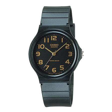 Casio  Black Resin Strap Quartz