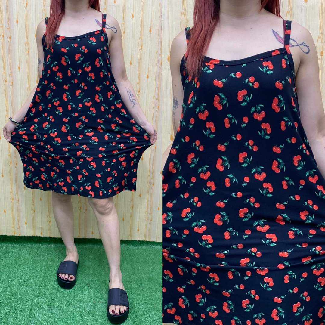 3PCS ASSORTED SPAG MIDI DRESS
