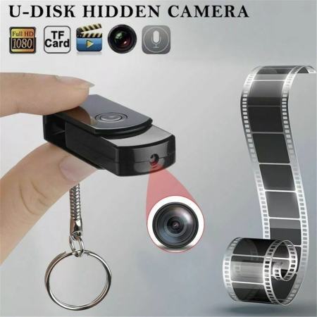 Mini Body Camera HD Video Recorder - U-Disk Hidden Camera