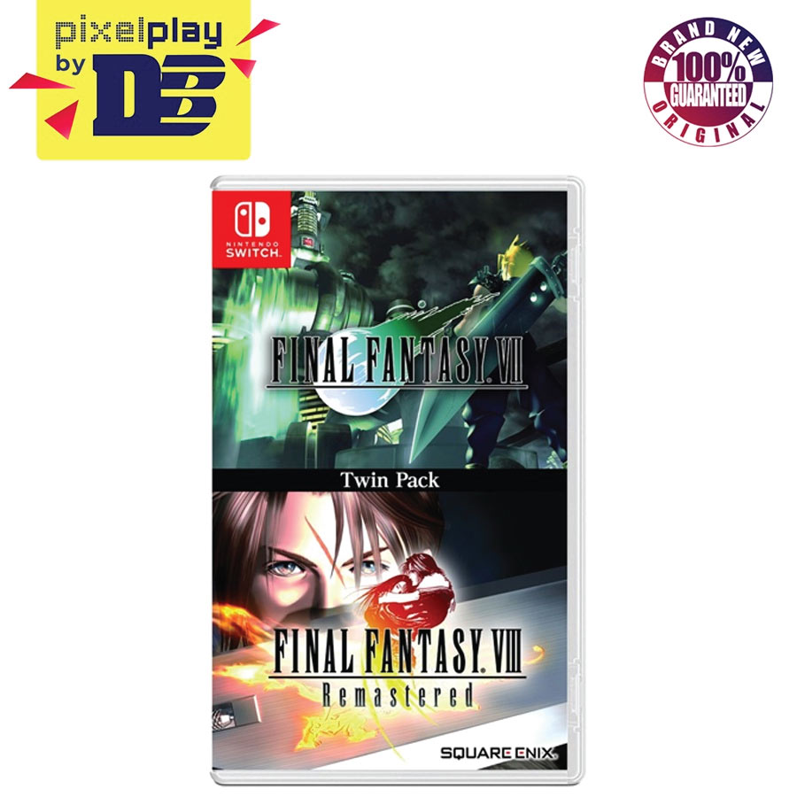 final fantasy vii and viii remastered game for nintendo switch