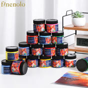 Deli Finenolo 14-Color Acrylic Paint Set, 100ml Bottles