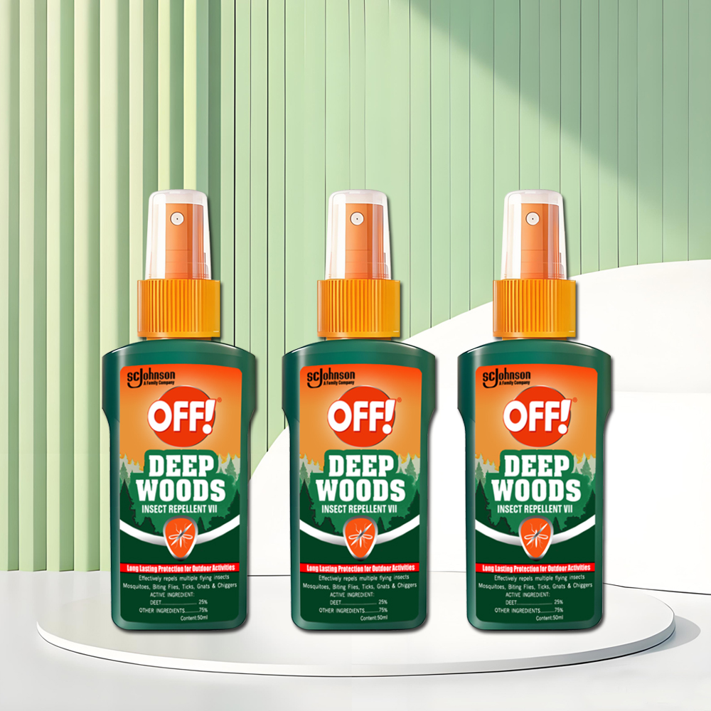 OFF! Deep Woods Insect Repellent VII Mosquito Repellent Spray 50ML - Image 4