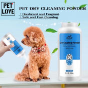 Pet Dry Cleaning Powder - Tick and Flea Repellent (260g)