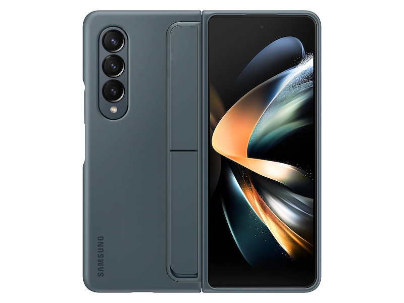 Original Samsung Official Galaxy Z Fold4 Standing Cover with Pen Phone Case For Galaxy Z Fold 4 - Image 2