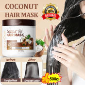 Coconut Oil Hair Mask for Soft, Smooth, Moisturized Hair