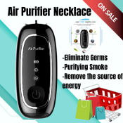 Portable Air Purifier Necklace - Freshen Air On the Go