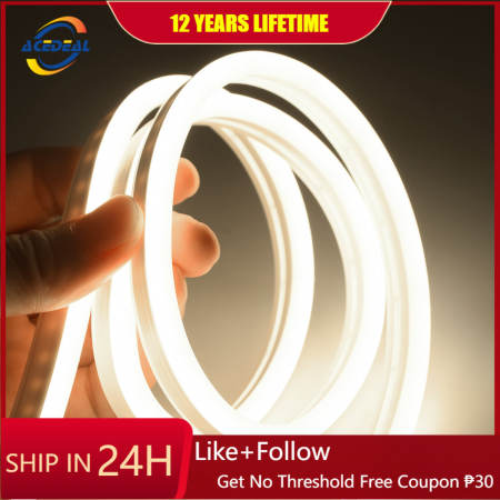 AceDeal LED Strip Light - Waterproof, Flexible Rope Tube (10m)