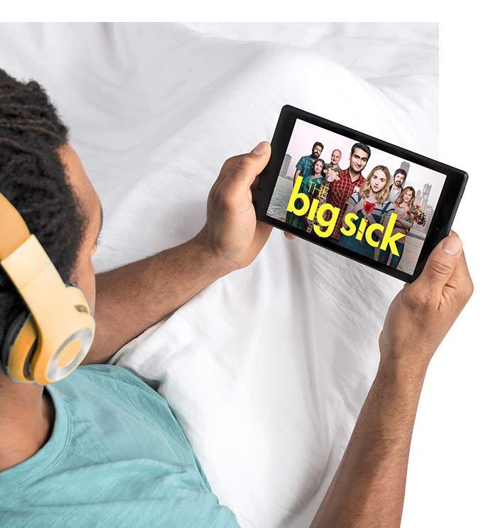 Watching full-screen on Fire HD 8