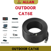 ALLAN 10M-50M Cat6 Outdoor Ethernet Cable - UV Resistant