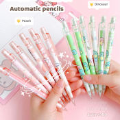 Peach Mechanical Pencils 0.5mm HB Refills - Office Stationery