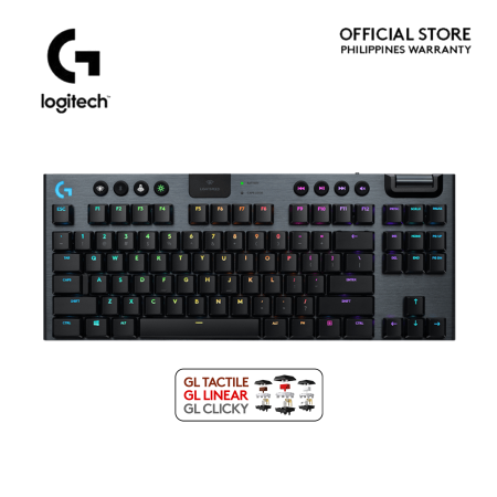 Logitech G913 TKL Wireless RGB Mechanical Gaming Keyboard