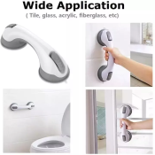 Portable Suction Cup Bathroom Safety Grab Bar for Elderly