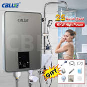 CBLUE Self-modulating Electric Hot Water Heater - Fast Heating