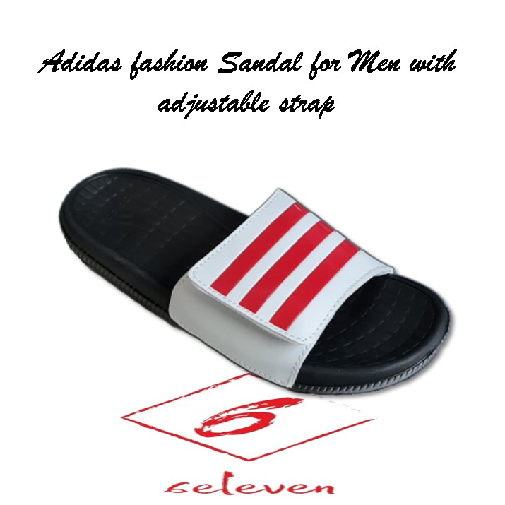 Shop Adidas Slippers Men Strap with 