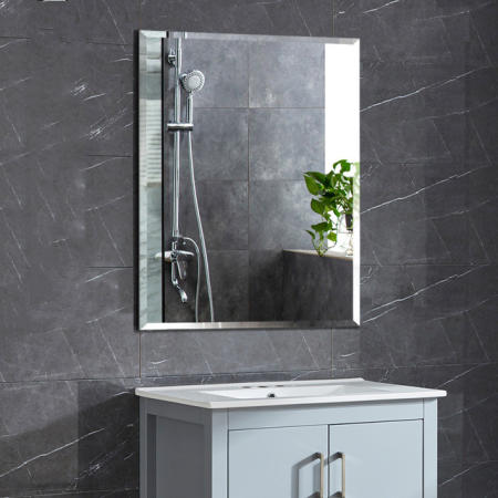 Rectangular Wall Mounted Mirror - Room & Bathroom Decor Mirror