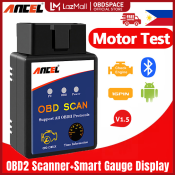 Ancel Elm327 OBD2 Scanner with Voltage Meter and Fuel Consumption