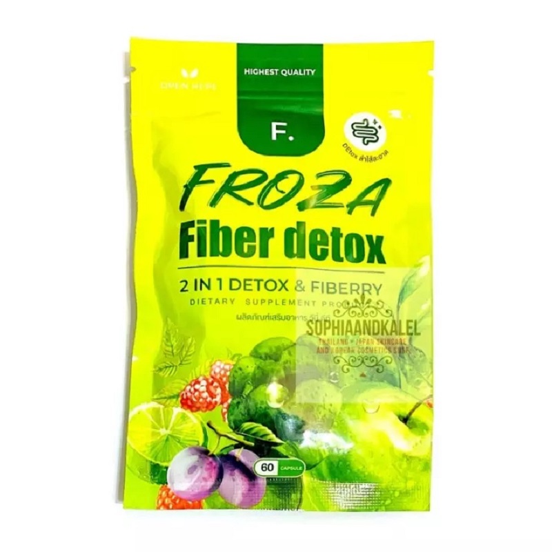 Froza Fiber Detox Capsules: Weight Loss, Anti-Aging, Acne Treatment