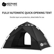 KEEPHlKE Portable Rainproof Camping Tent - Full Set