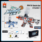 M416 Electric Gel Blaster with Water Beads and Goggles