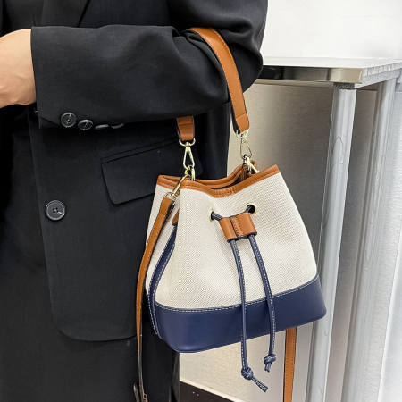 Tatiana Rizza Bag: Korean Style Women's Bucket Crossbody Handbag