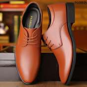 Men's Genuine Leather Oxford Shoes - ComMune