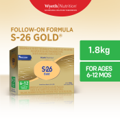 Wyeth® S-26 GOLD® Milk Supplement for 6-12 Months, 1