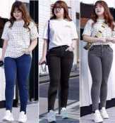 COD# Plus Size Skinny Jeans for Ladies by JS A