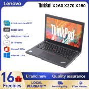 Lenovo ThinkPad X280 Business Laptop, Intel i5/i7, 8/16GB