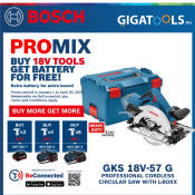Bosch Cordless Circular Saw 18V with L-BOXX