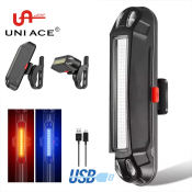 Waterproof USB Rechargeable Bike Rear Light by UNI ACE