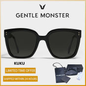 GENTLE MONSTER Oversized Polarized Sunglasses for Men and Women