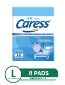 Caress Underpads Large - 1 Pack of 8 Pads