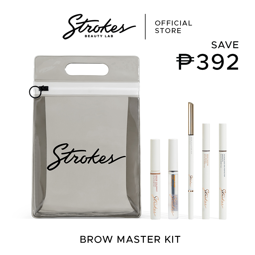Discount on Strokes Beauty Lab  shoes - SKU: Strokes Brow Master Kit [Microbalde Pen Perfector, Brow Fixer, Brow Painter, Brow Sculptor Duo, Brow