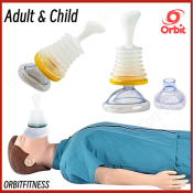 ORBITFITNESS Anti Choking Rescue Device - Portable CPR First Aid Kit