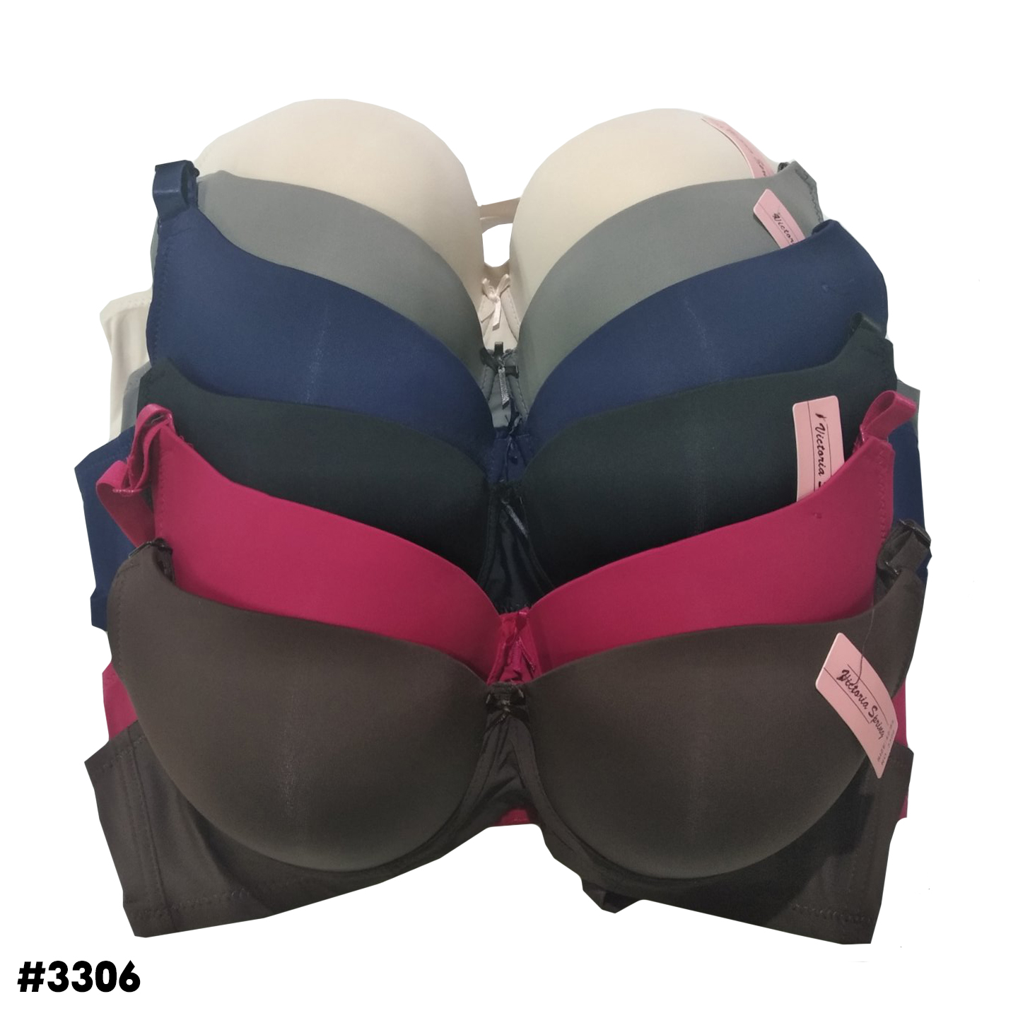 Big Size Bra for Women Cup C Plus Size Bra Can fit to 40-46 Size *3306 - Image 2