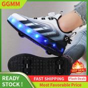 Heelys Flashing Light Roller Skating Shoes for Kids