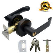 Mute Stainless Steel Door Lock Set with 3 Keys