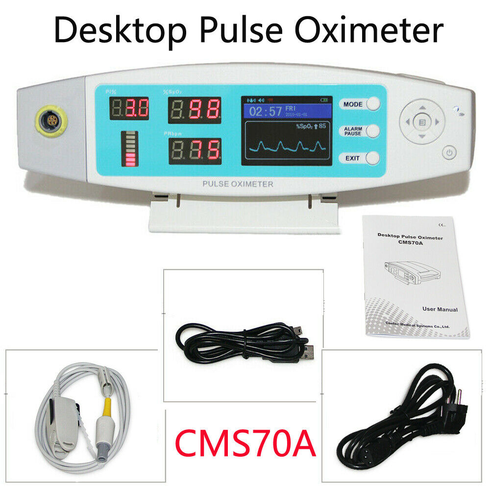 CONTECMED CMS70A Pulse Oximeter pulse oxygen saturation SPO2 Monitor Heart Rate Monitor Pulse Meter | Lazada PH