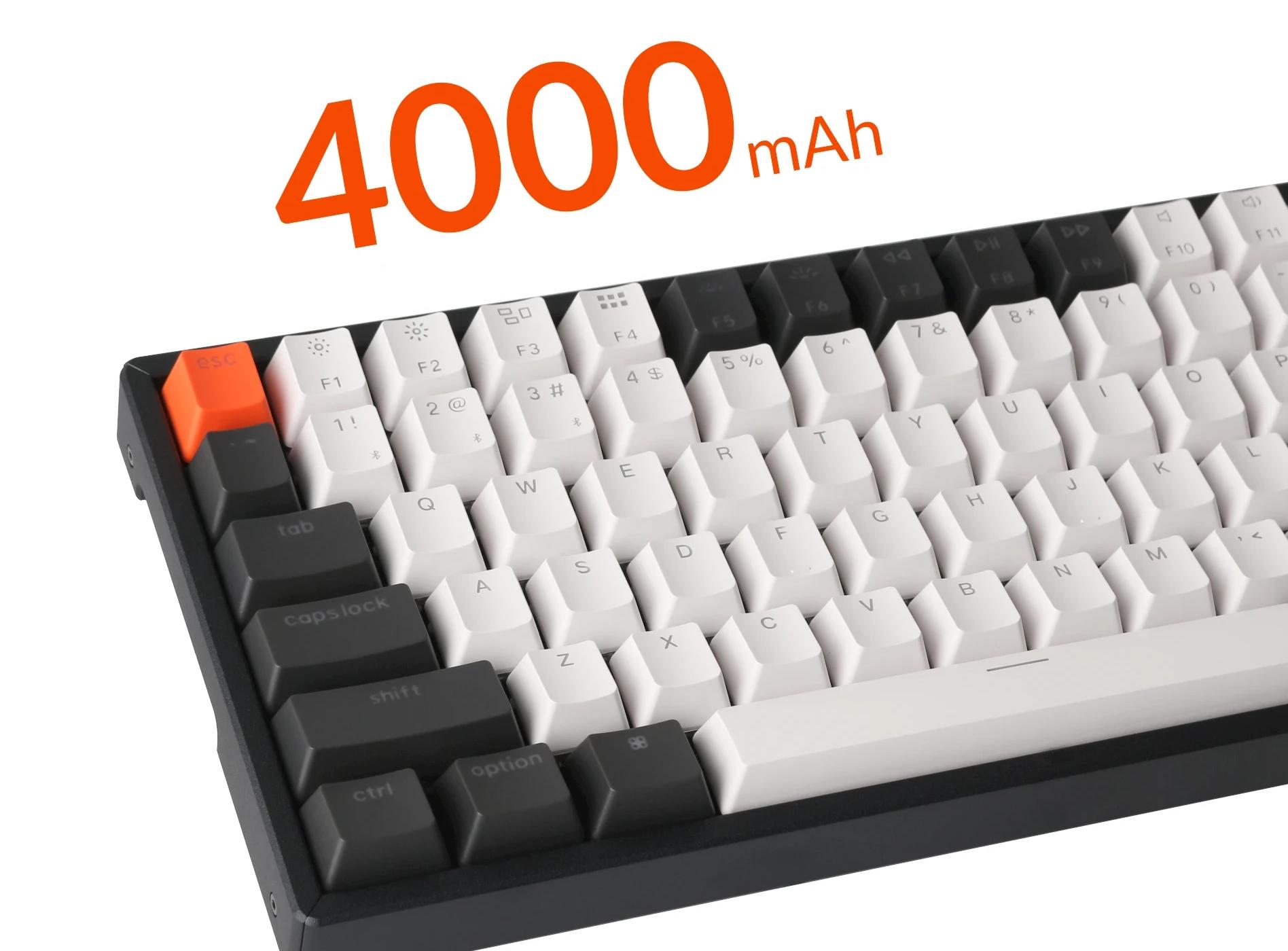 Keychron k2 hot-swappable wireless mechanical keyboard The most funded Kickstarter keyboard with double shot keycaps