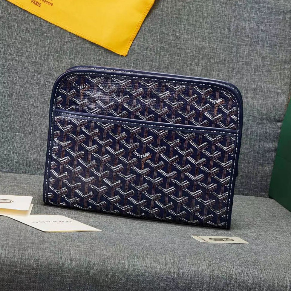 Elegant de Goyard camera bag Wu Yifan leather men s bag clutch bag