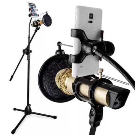 K12 K11 Microphone Stand PRO - 360° Rotating Portable Stand