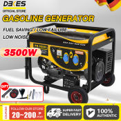 DEKES Portable Gasoline Generator - 3500W Mini Open Type