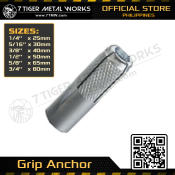 Drop In Grip Anchor 1/4 to 3/4 inch / Expansion Bolt / Mechanical Anchoring