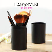 LANGMANNI Beauty Blending Brush Set for Professional Makeup Application