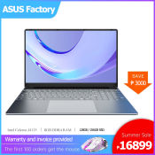 Asus factory Laptop official store ph laptop brand new original Core N5095/i7 16G 512G 15.6 inch Gaming Laptop Computer Camera Windows 11 OS Microsoft office WiFi Bluetooth