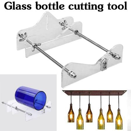 Round Rotation Glass Wine Bottle Cutter by Smooth Professional Cutting