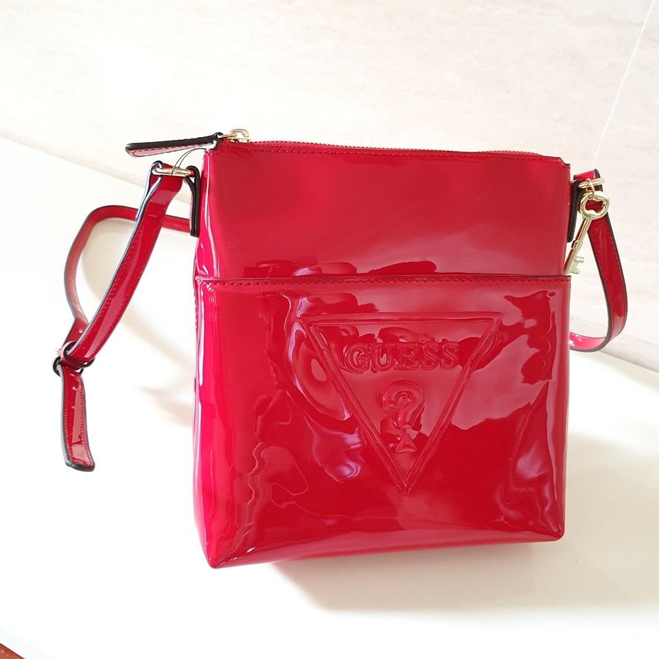 guess red bag