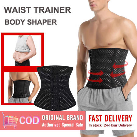 Waist Trainer Body for Men and Women Shaper Adjustable Corset for Weight Loss Fat Burner Tummy Control Sport Workout Body Shaper Slimming Belt